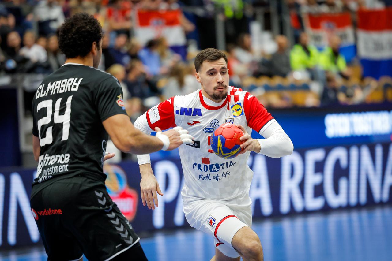 Jonkoping: Svjetsko rukometno prvenstvo, skupina G, Hrvatska - Egipat