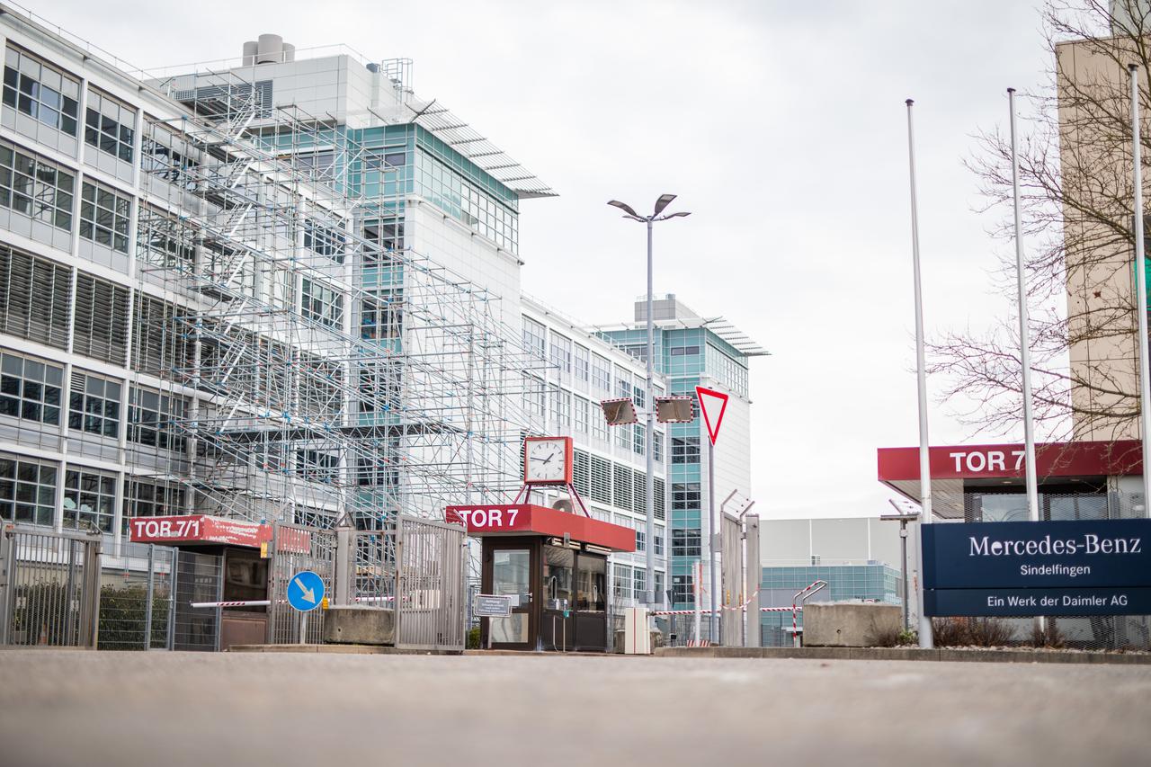 Mercedes-Benz plant in Sindelfingen