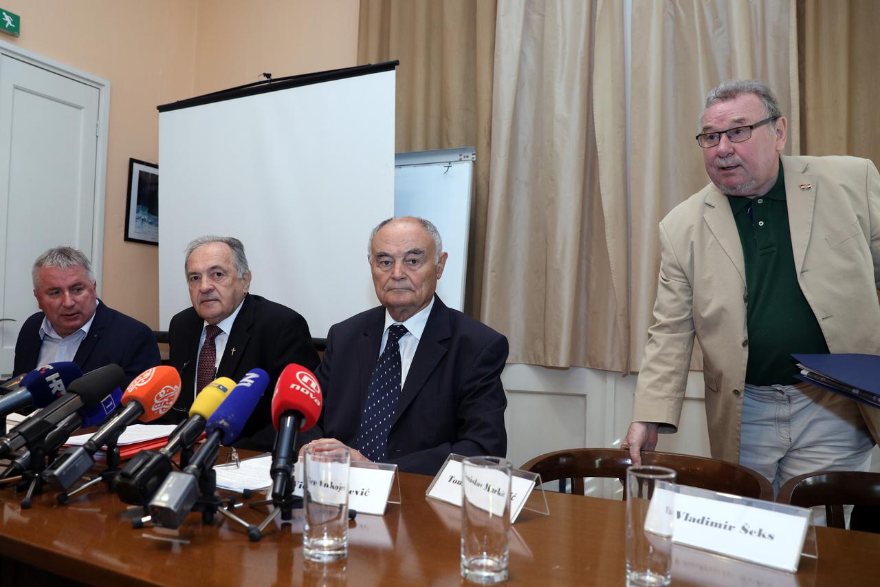 Udruga Počasni bleiburški vod održala konferenciju za medije