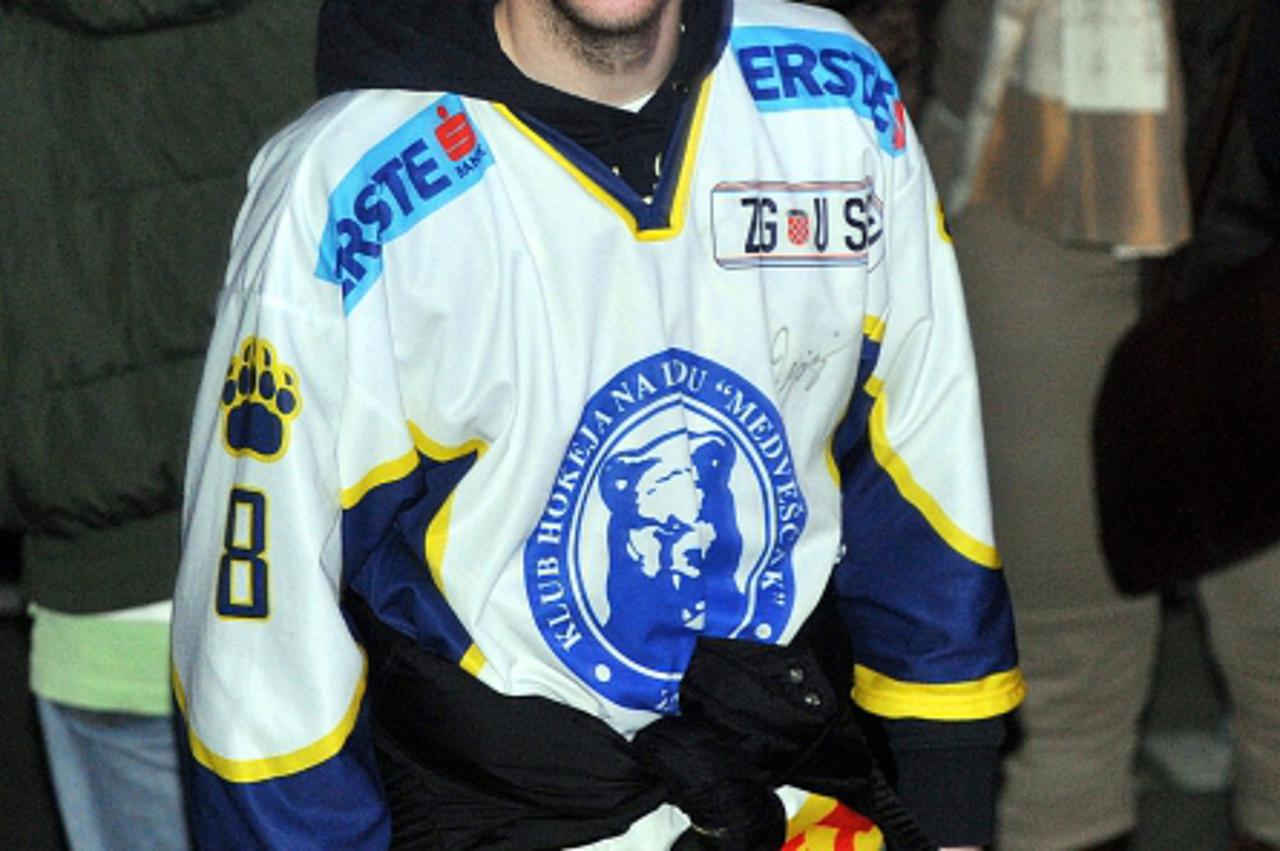 '11.03.2010., Zagreb - Druga utakmica polufinala EBEL lige, KHL Medvescak - EC Red Bull Salzburg. Ivan Kelava.  Photo: Goran Stanzl/PIXSELL'