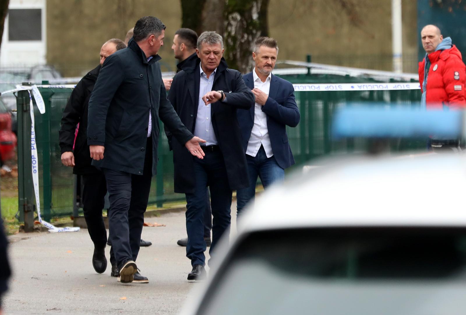 20.12.2024.Zagreb - U OS Precko zasad nepoznati napadac nozem je ozlijedio jednu uciteljicu, a ozljede su zadobili i ucenici. Ivan Turudic Photo: Robert Anic/PIXSELL