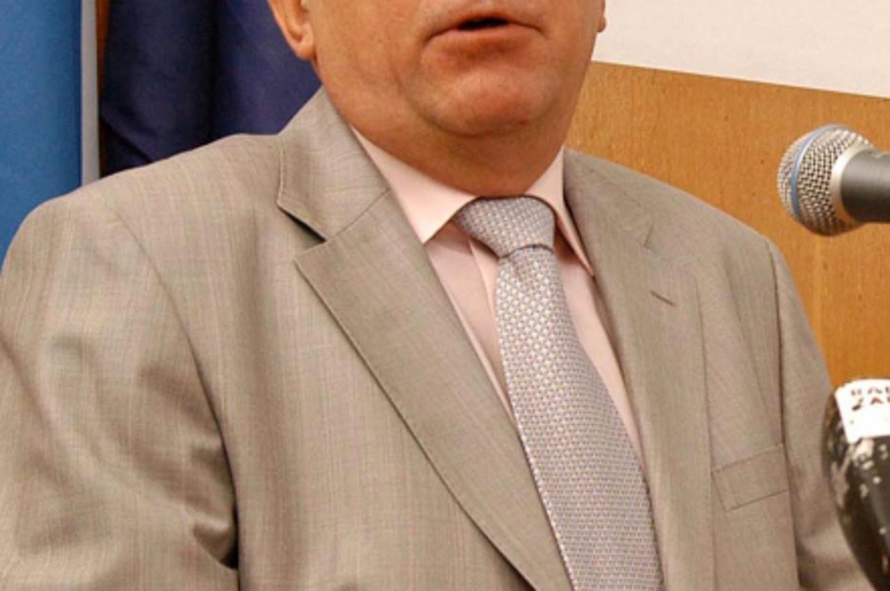 'Za Dalmaciju 081009 Zvonimir Vrancic gradonacelnik Zadra Photo: Dino Stanin/Vecernji list'