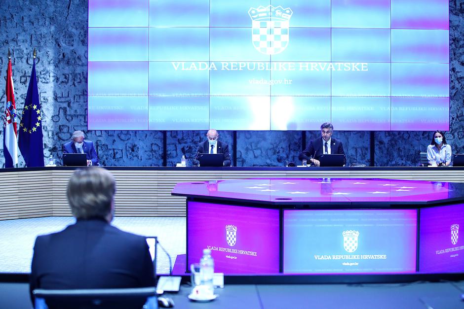 Zagreb: Članovi vlade susreli su se na 72. sjednici