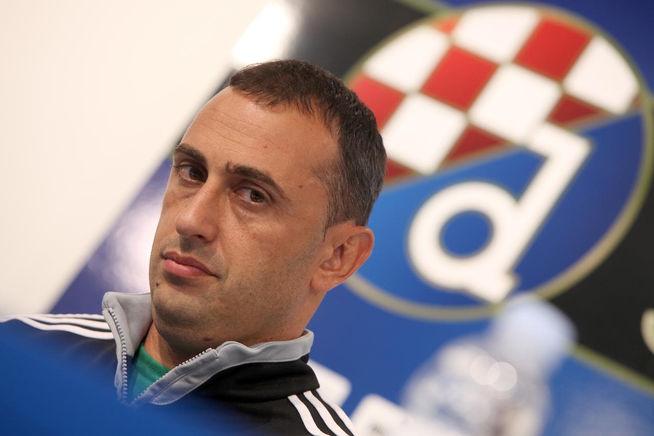 24.07.2012., Zagreb - Stadion Maksimir, press konferencija FC Ludogorec iz Bugarske. Trener Ivajlo Petev. Photo: Robert Anic/PIXSELL