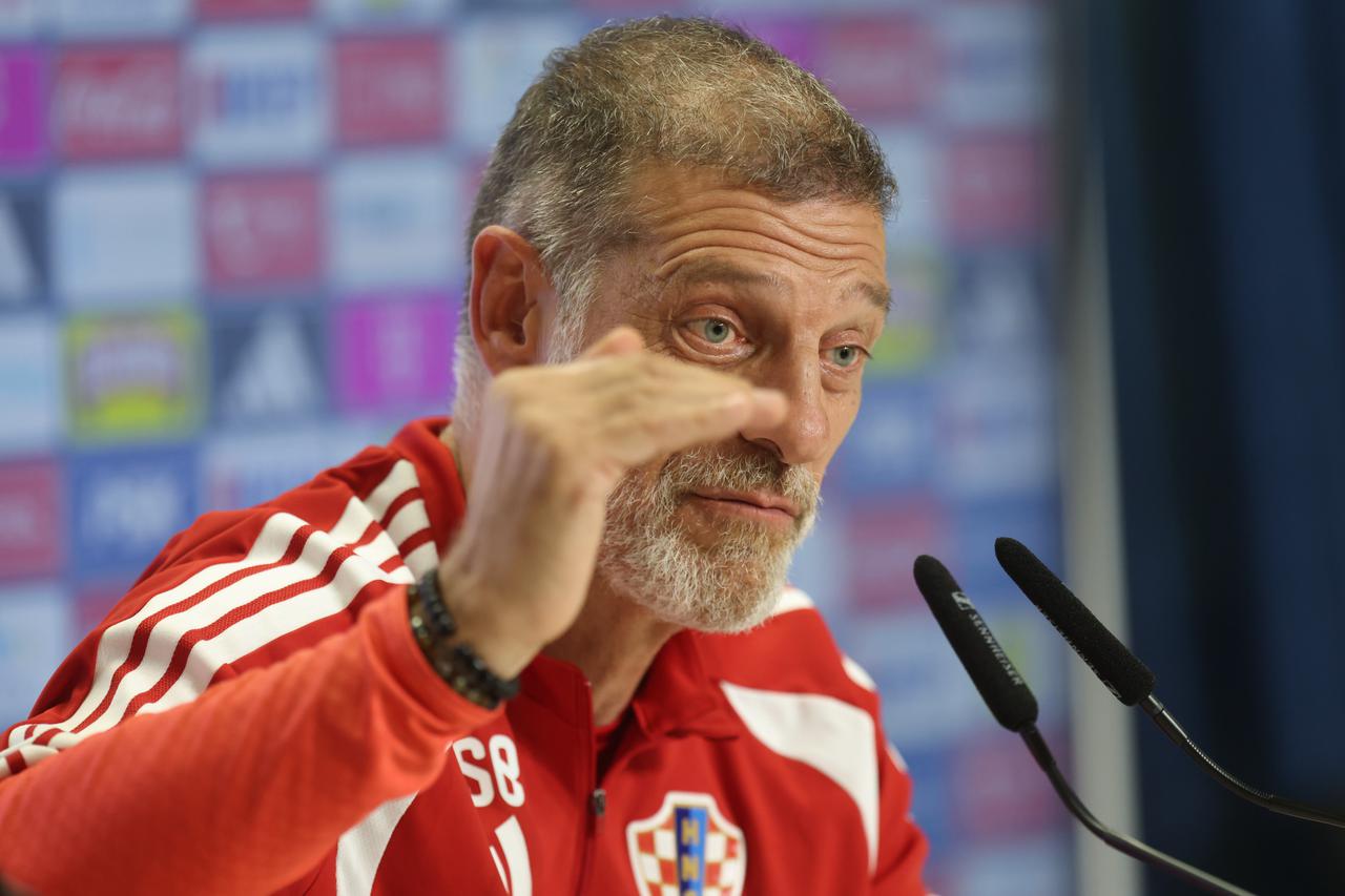 Split: Konferencija za medije hrvatske nogometne reprezentacije