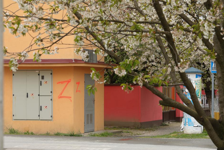 Oznake ruske invazije na Ukrajinu osvanule u Bijelom Brdu