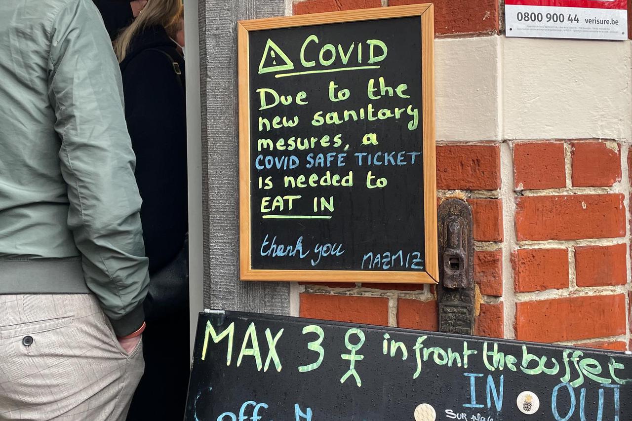 BELGIUM-BRUSSELS-COVID-19