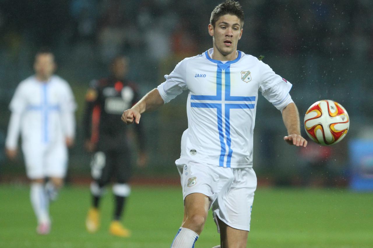 27.11.2014., stadion Kantrida, Rijeka - UEFA Europska liga, skupina G, 05. kolo, HNK Rijeka - FC Standard Liege. Andrej Kramaric. Photo: Nel Pavletic/PIXSELL