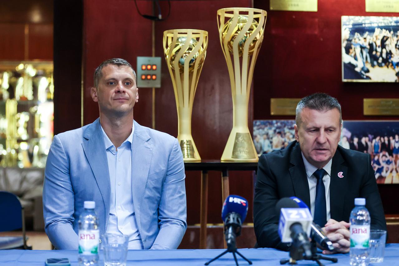 Zagreb: Media day KK Cibona povodom početka nove sezone 2026./27.