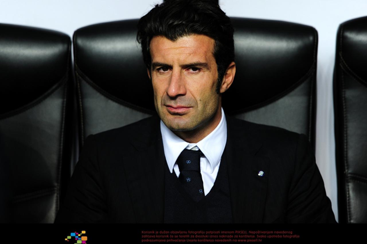 'Luis Figo, UEFA Champions League Ambassador  Photo: Press Association/Pixsell'