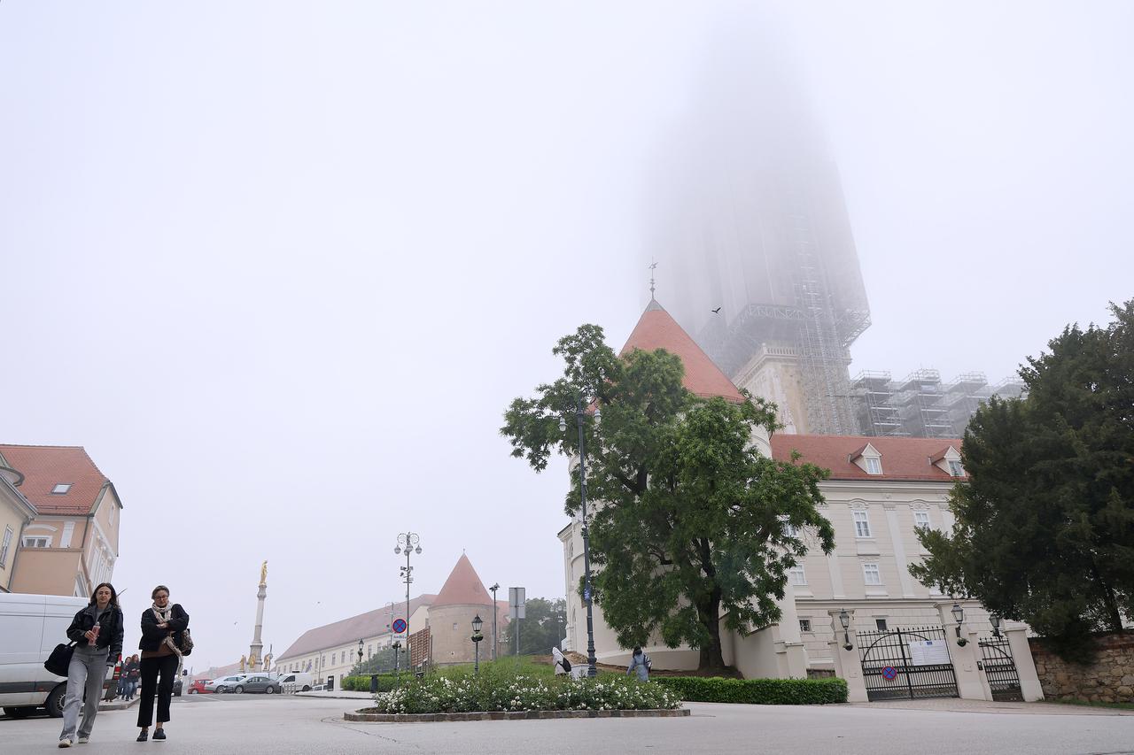 Zagreb: Magla i temperatura jedva iznad nule