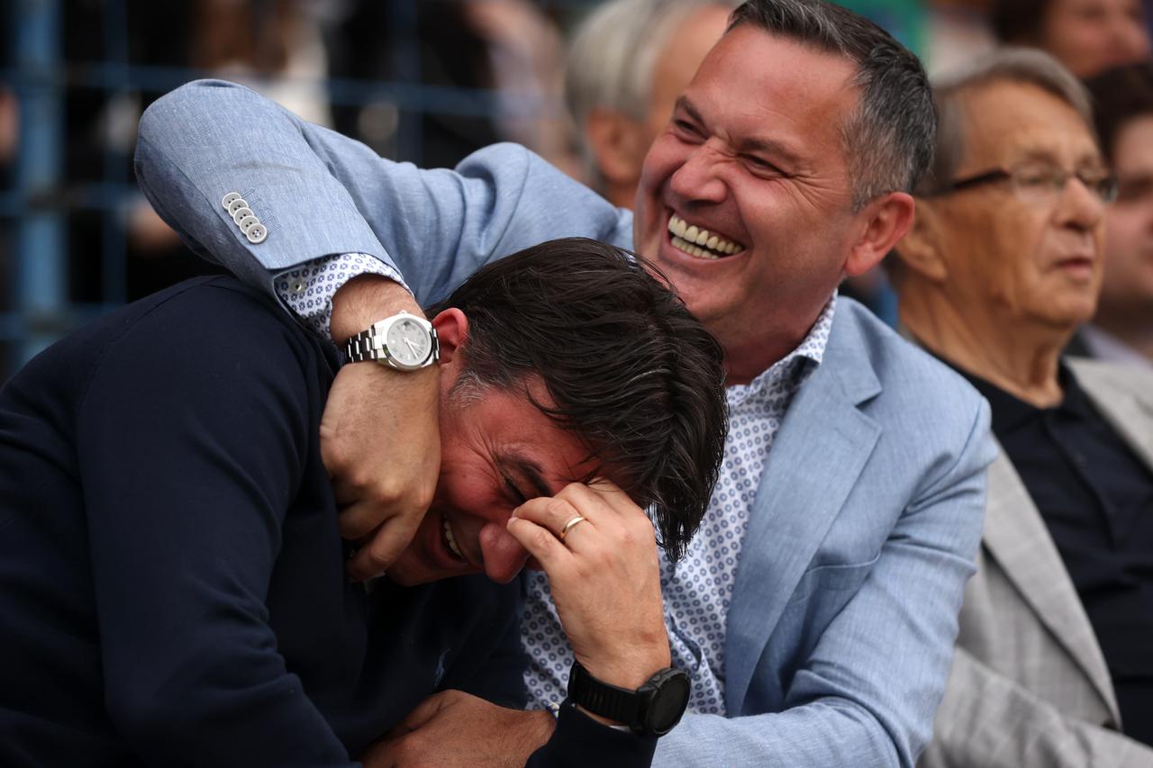 Zlatko Dalić "umirao" od smijeha za vrijeme humanitarne nogometne utakmice u Travniku 