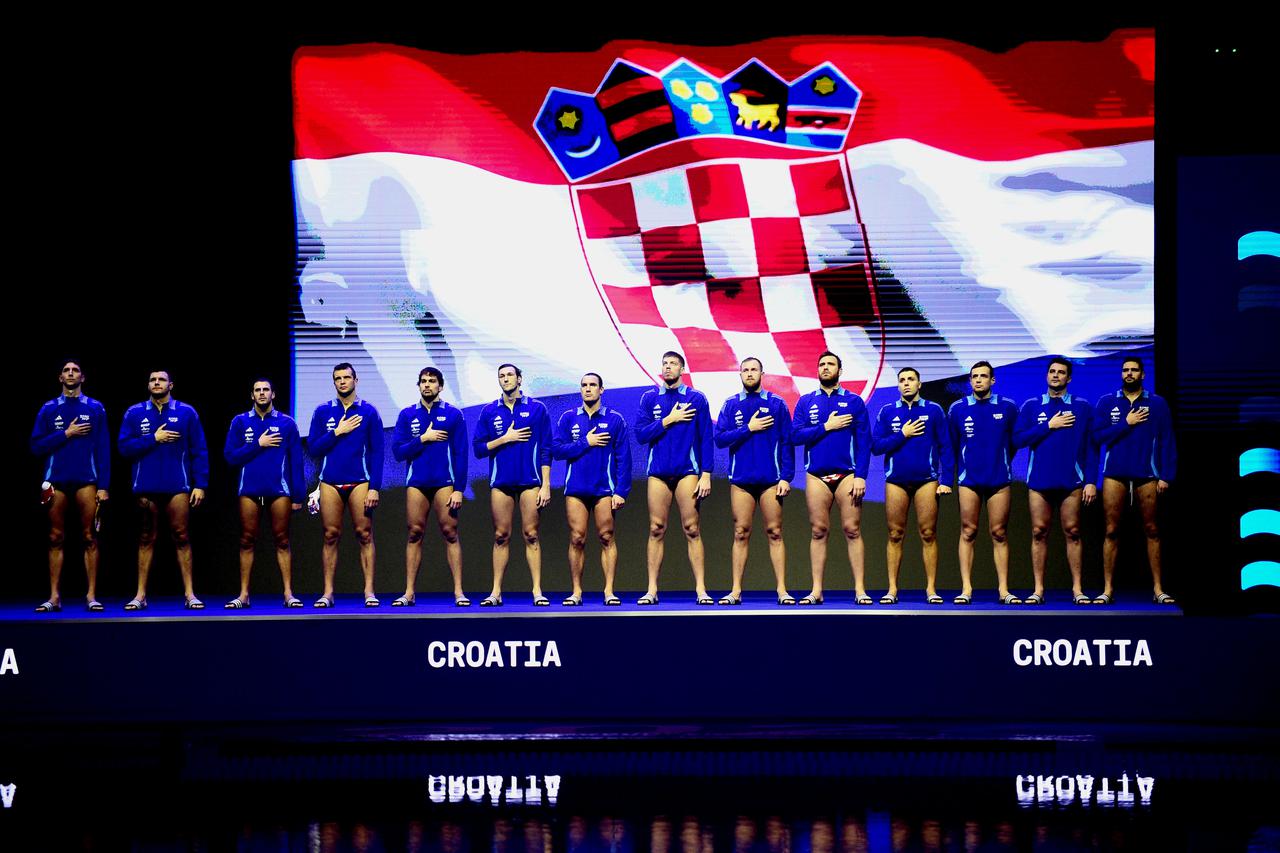 Beograd: Europsko vaterpolo prvenstvo za muškarce 2026., Hrvatska - Rumunjska