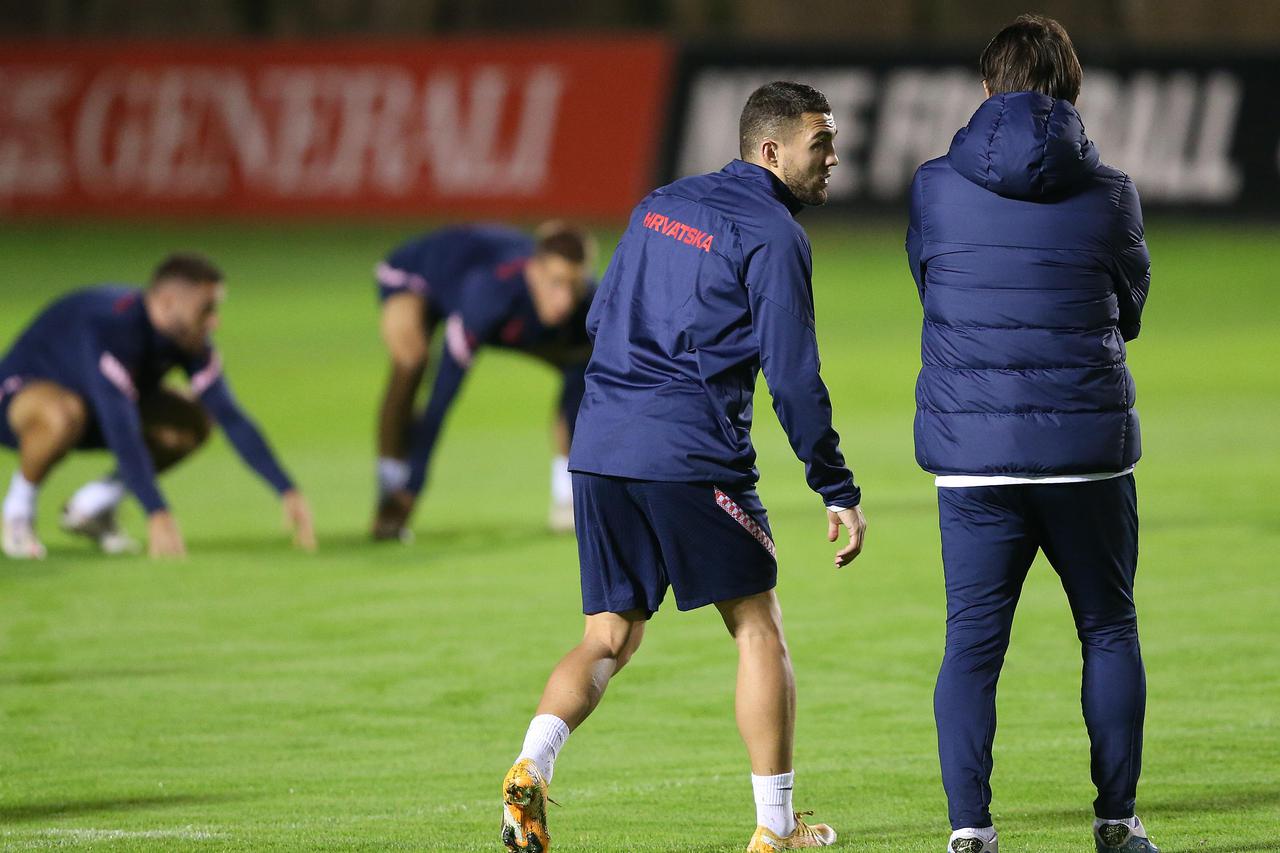 Zagreb: Trening reprezentativaca uoči utakmice sa Švedskom