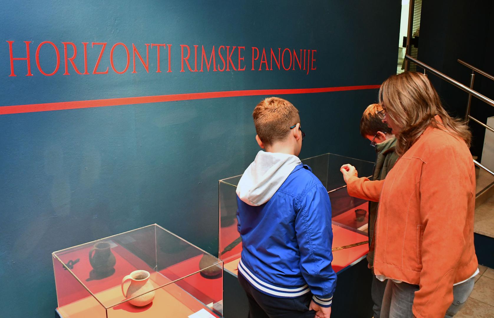 26.10.2022., Slavonski Brod - Otvorenje izlozbe "Horizonti rimske Panonije" u Muzeju brodskog Posavlja. Photo: Ivica Galovic/PIXSELL