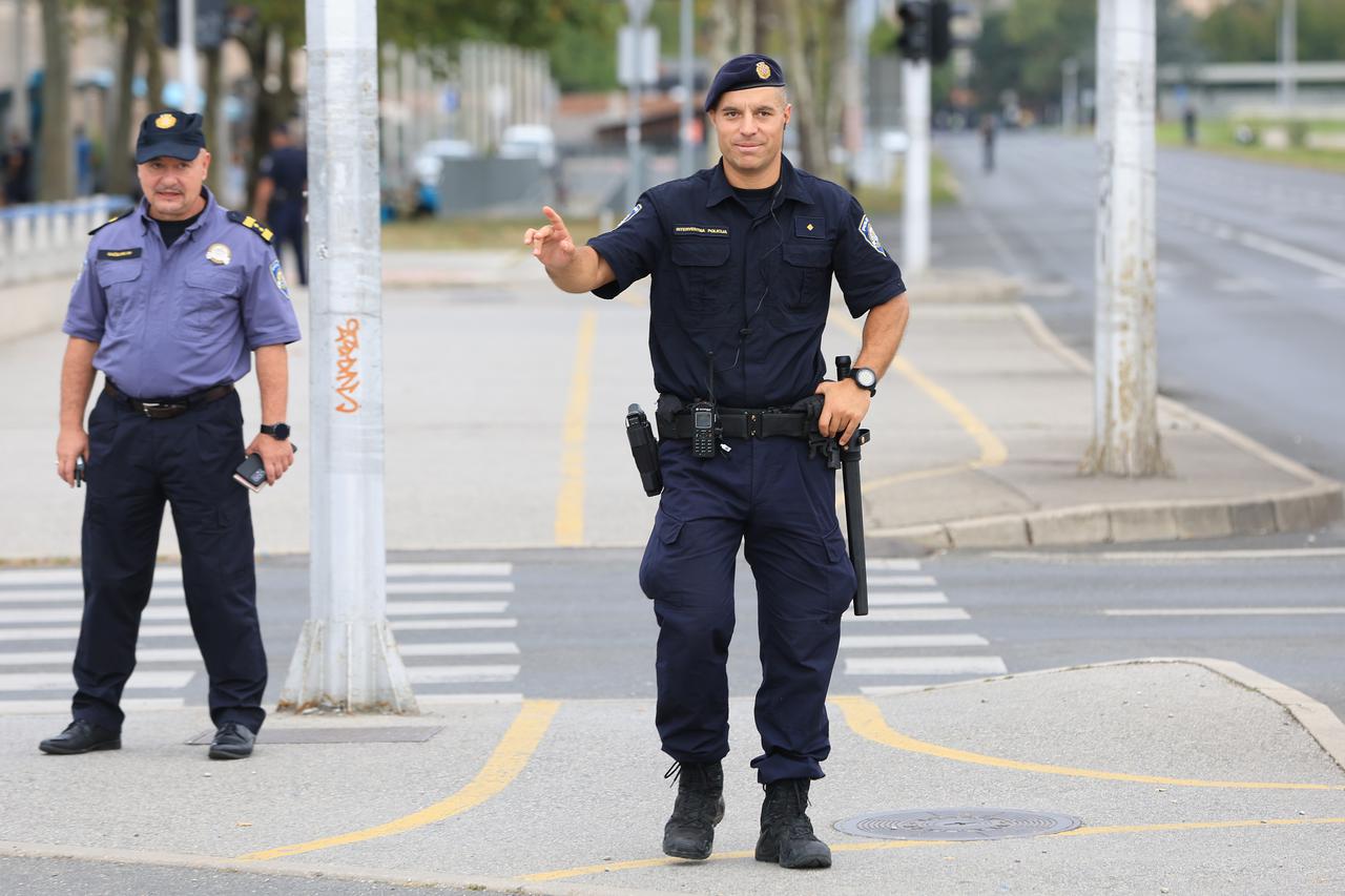 Zagreb: Vozilima i pješacima zabranjen prolazak na dionici prolaska Erdogana