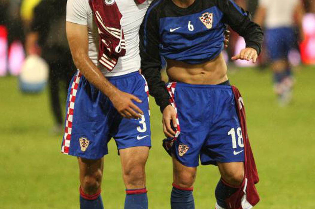 Josip Šimunić i Ivica Olić