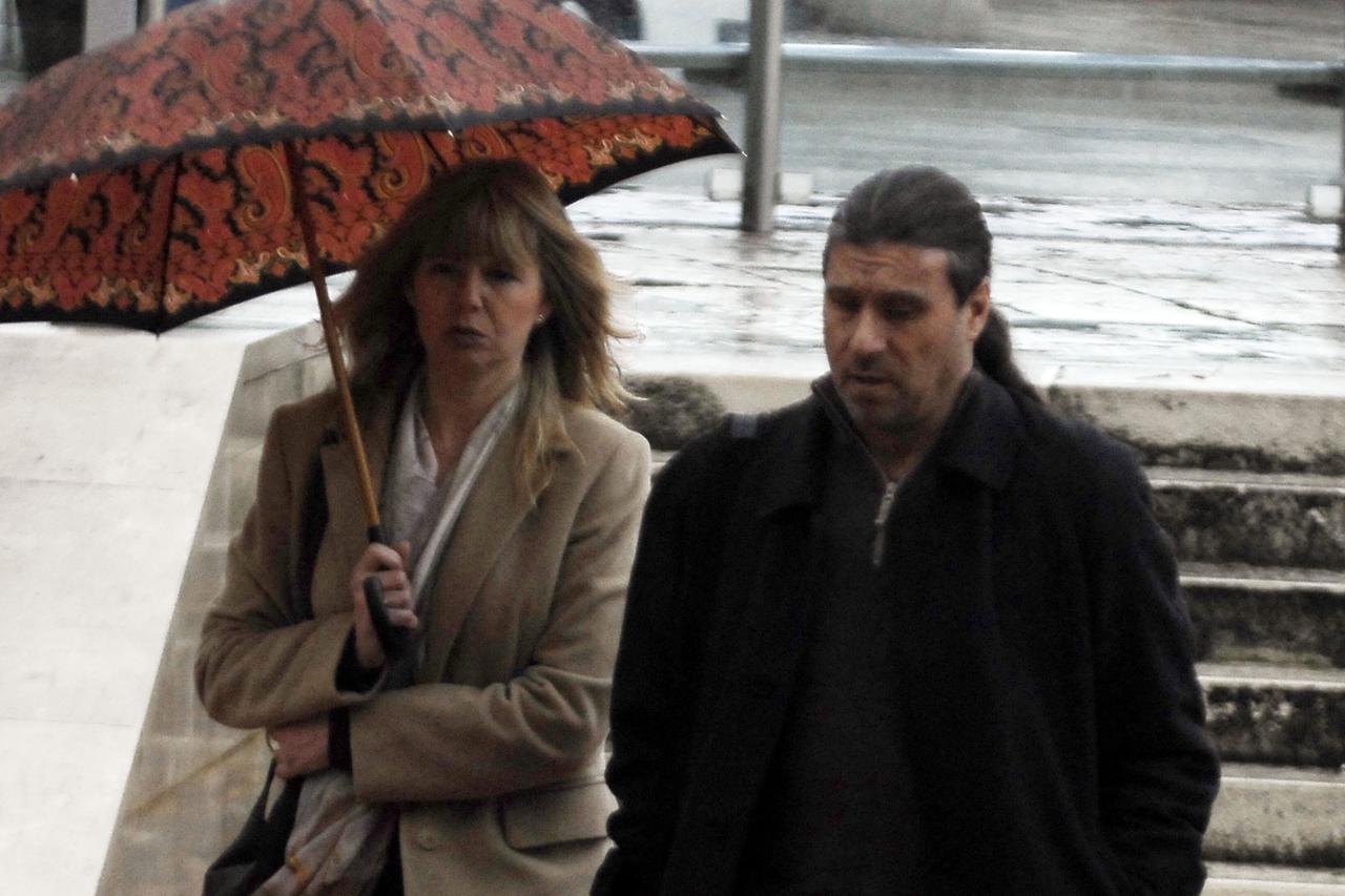 Split: Suzana i Goran Karan dolaze na sud