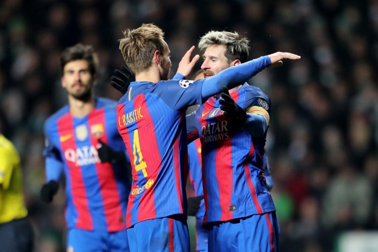 Ivan Rakitić, Lionel Messi