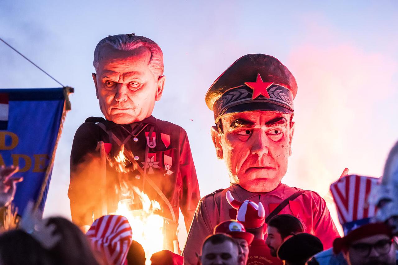 Tito i Ante Pavelić spaljeni kao Krnje u Kaštel Starom