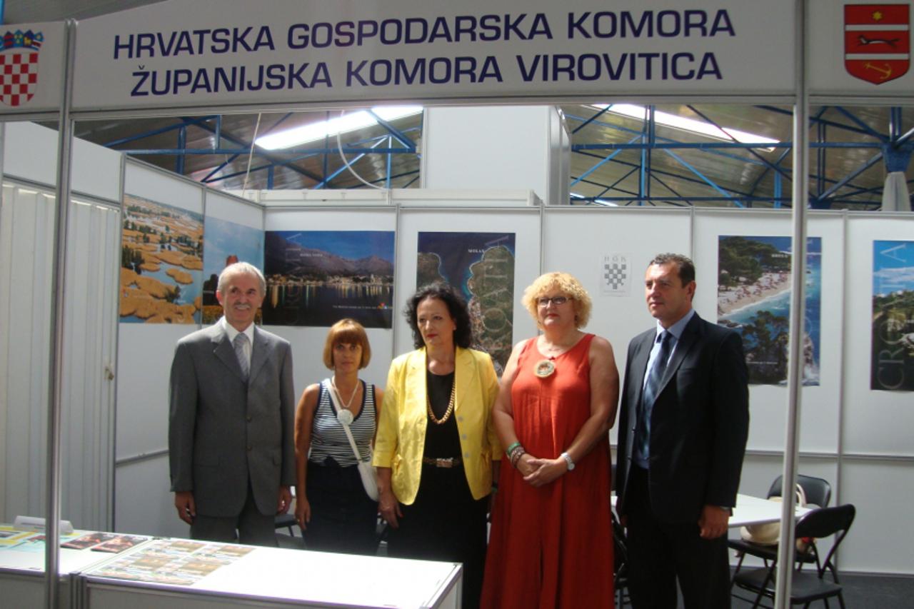  Ljiljana Pancirov posjetila izložbeni prostor HGK – Županijske komore Virovitica