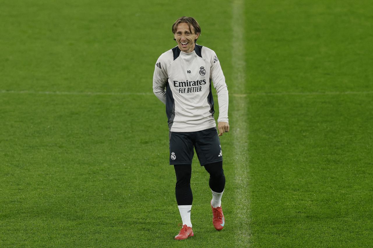 Champions League - Real Madrid Training