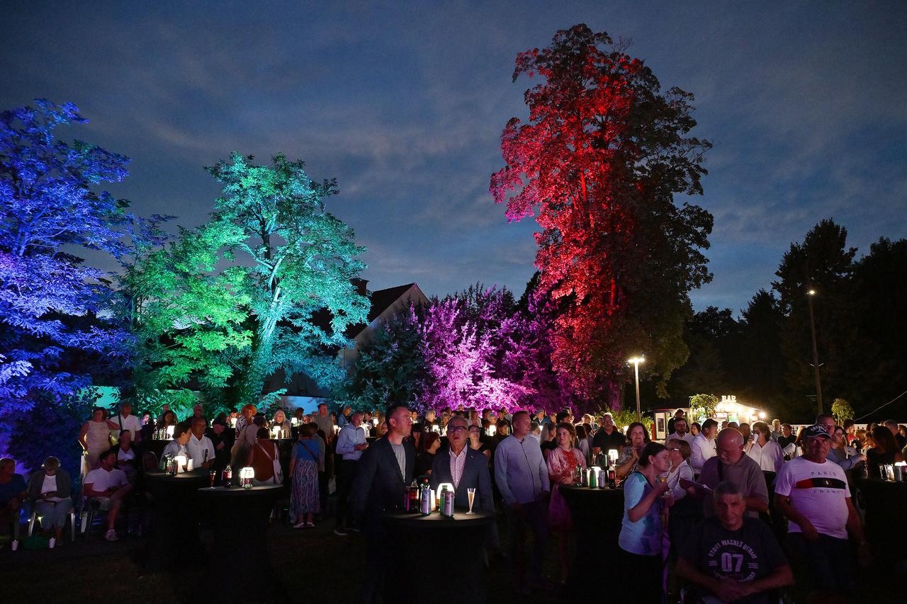 Varaždin: Gala koncertom u dvorištu Vile Bedeković otvoreno 28. izdanje Špancirfesta