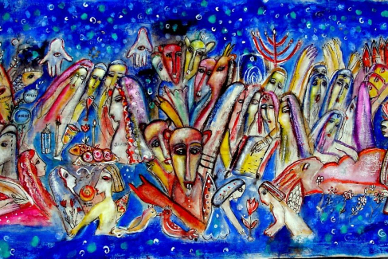 'Melita Kraus, s izlozbe u Sirokom Brijegu, 10.2013.'