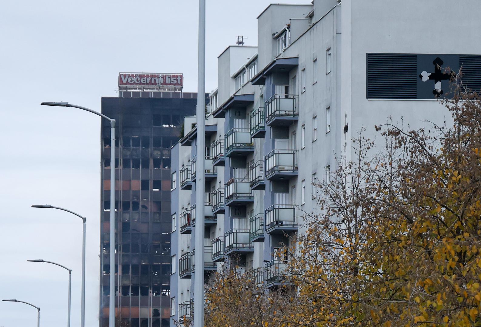 Brojni Zagrepčani u šoku su nakon velikog požara. 