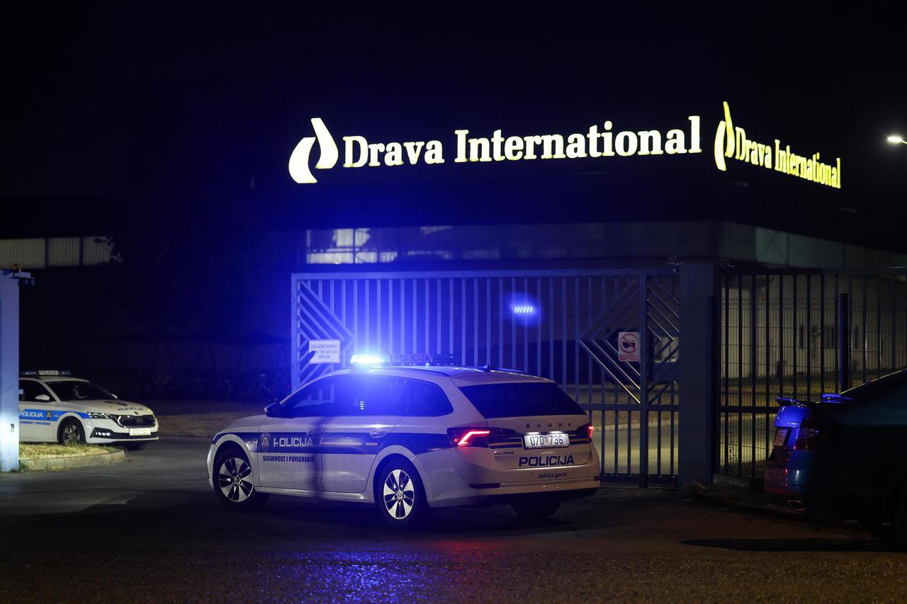 Osijek: Požar u Dravi International tvrtki za preradu plastike