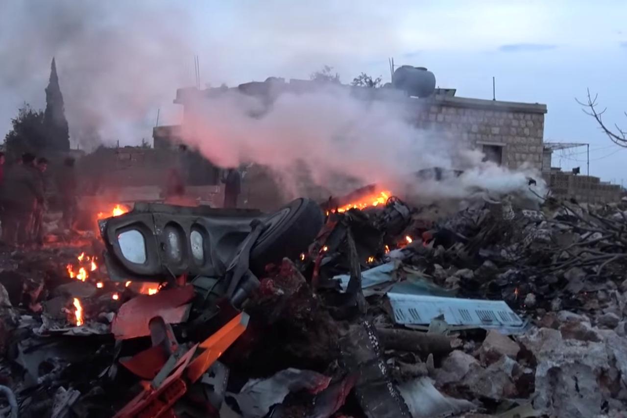 Srušen ruski borbeni zrakoplov u Siriji