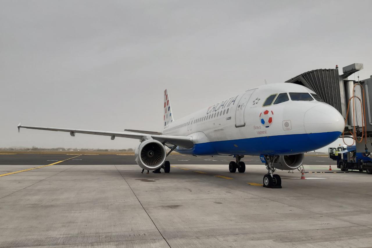 Zrakoplov Croatia Airlinesa poletio iz Zagreba po pripadnike 11. HRVCON-a u Afganistan