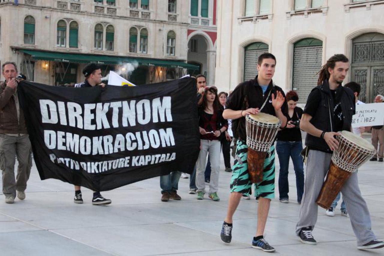prosvjed u Splitu 9.4.