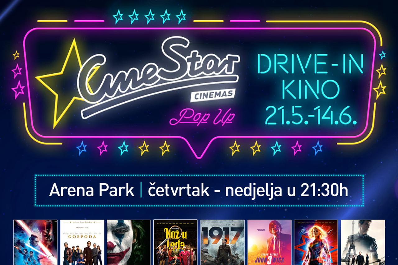 CineStar pokreće pop up drive-in kino