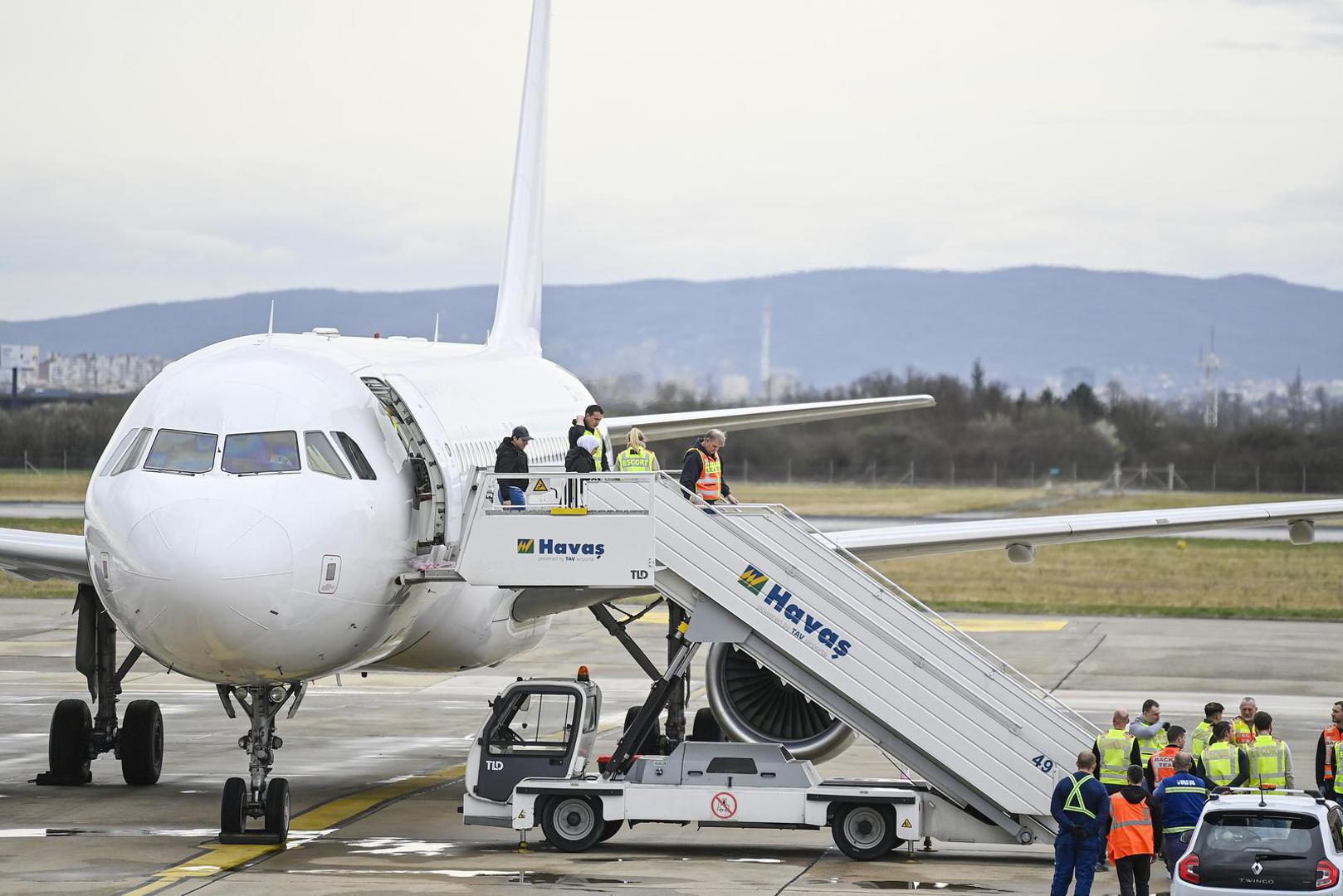 12.03.2025., Zagreb - Dolazak 11 migranata koji su vraceni iz Hamburga u Zagreb. Photo: Igor Soban/PIXSELL