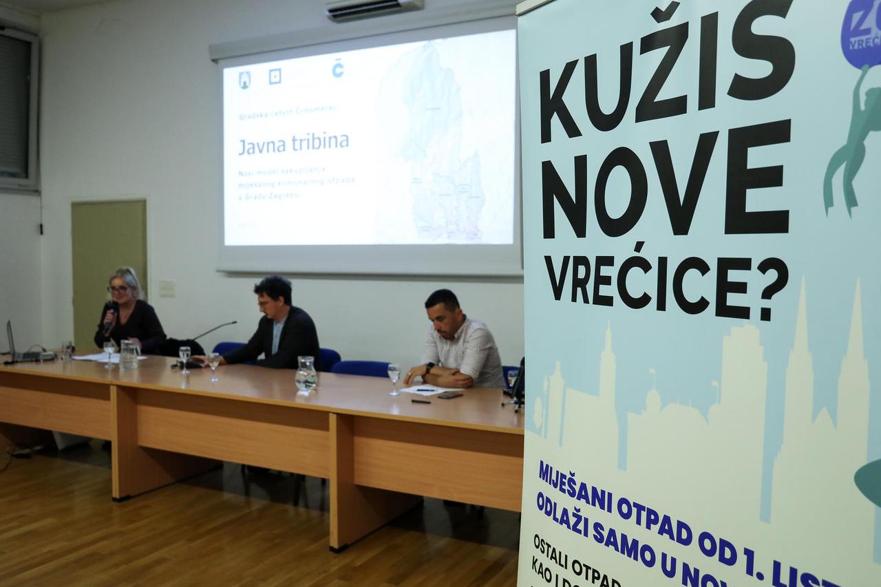 Zagreb: Održana prva javna tribina o odvajanju otpada