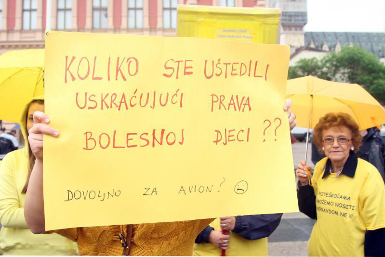 prosvjed, Zagreb (1)