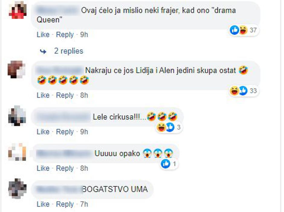 Reakcije na show "Brak na prvu"