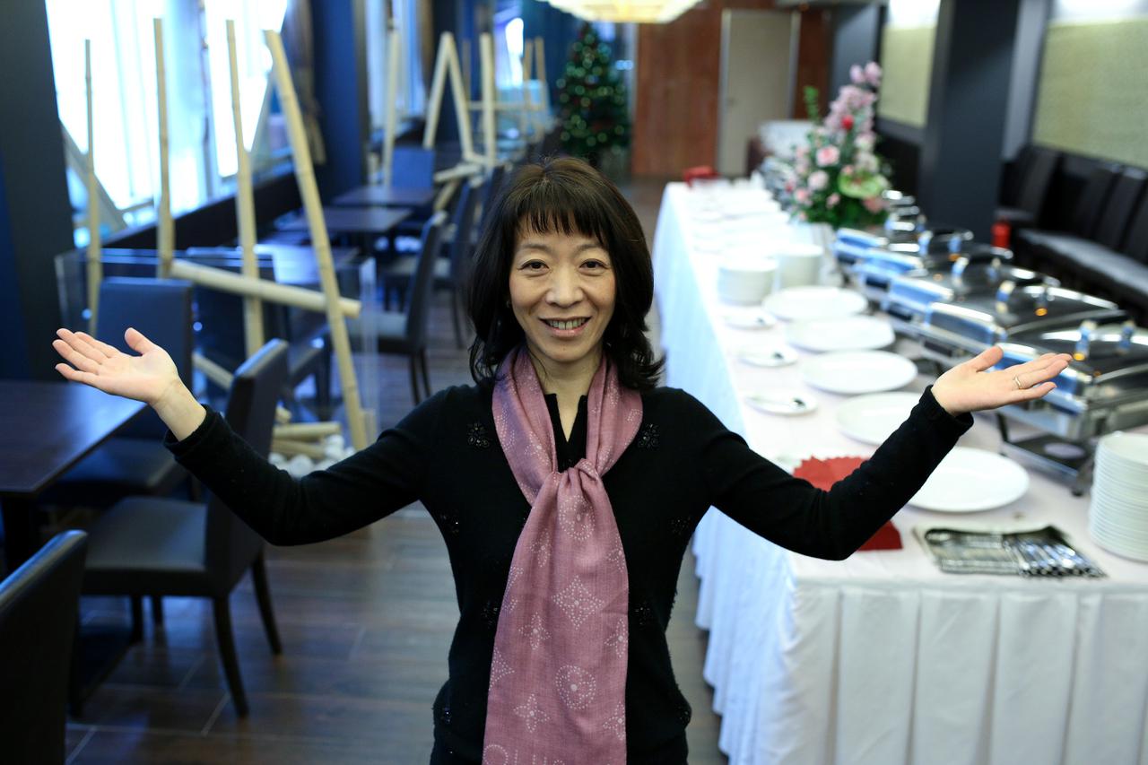 10.12.2015., Zagreb - Vlasnica restorana Asia house Tang Chen slavi 25 godina rada u Hrvatskoj. Photo: Anto Magzan/PIXSELL