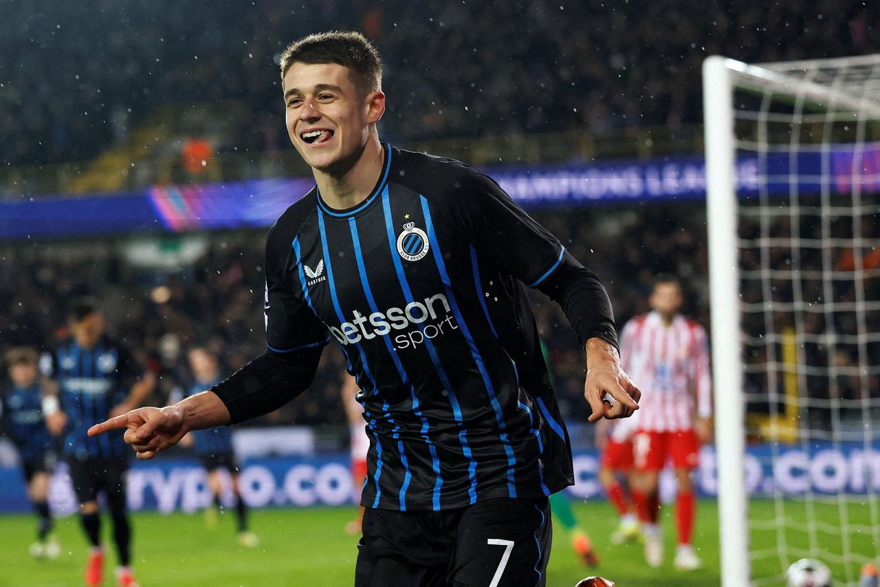 UEFA Champions League - Play Off - First Leg - Club Brugge v Atletico Madrid