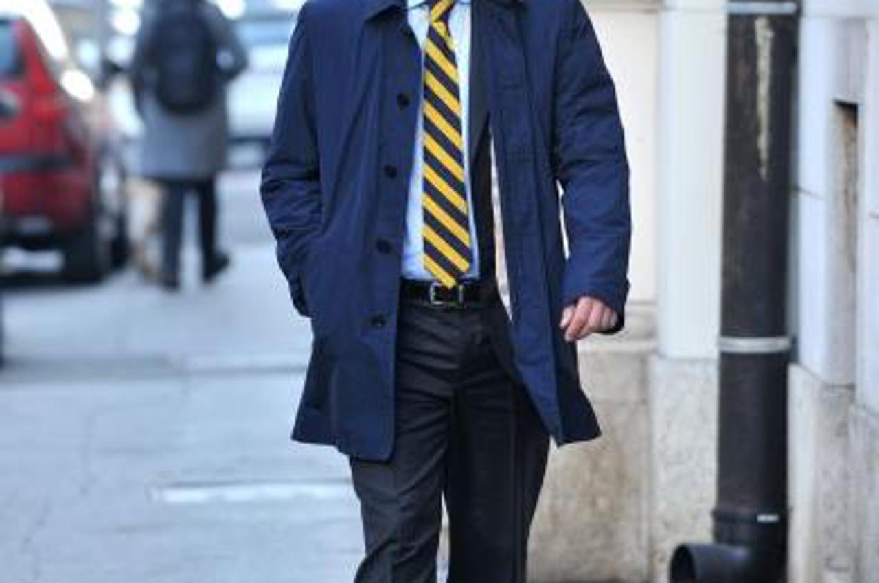 '08.12.2011., Zagreb - Nastavljeno je sudjenje bivsem premijeru Ivi Sanaderu u slucaju Hypo banke i Ina - MOL kod suca Ivana Turudica. Predsjednik suda i glavni sudac na sudjenju Ivi Sanaderu Photo: M