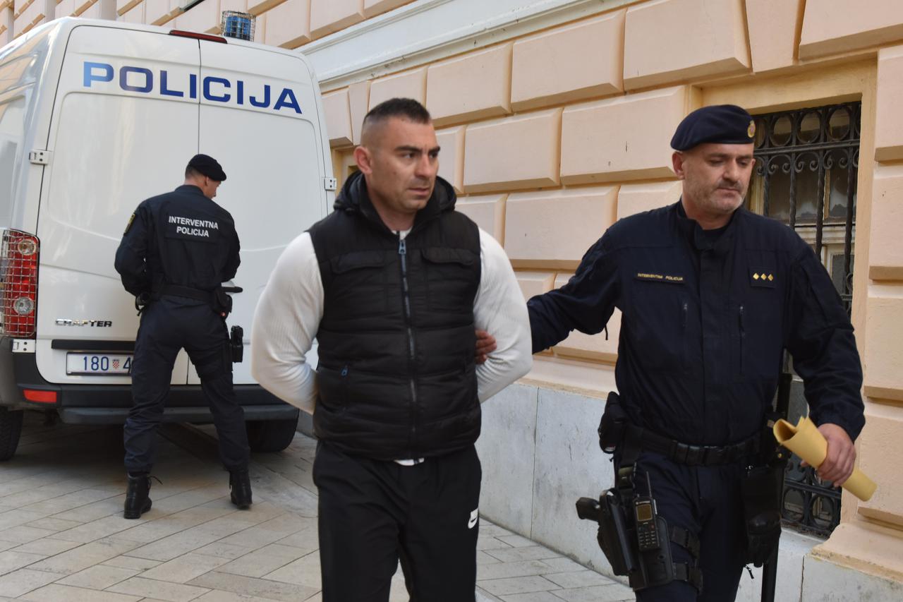 Zadar: Privođenje Darka Kovačevića Daruvarca sucu istrage