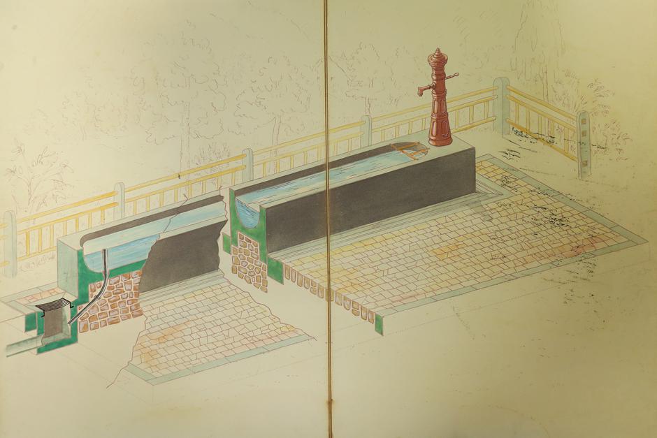 Presnimka fotografija iz arhive Škole narodnog zdravlja Andrija Štampar