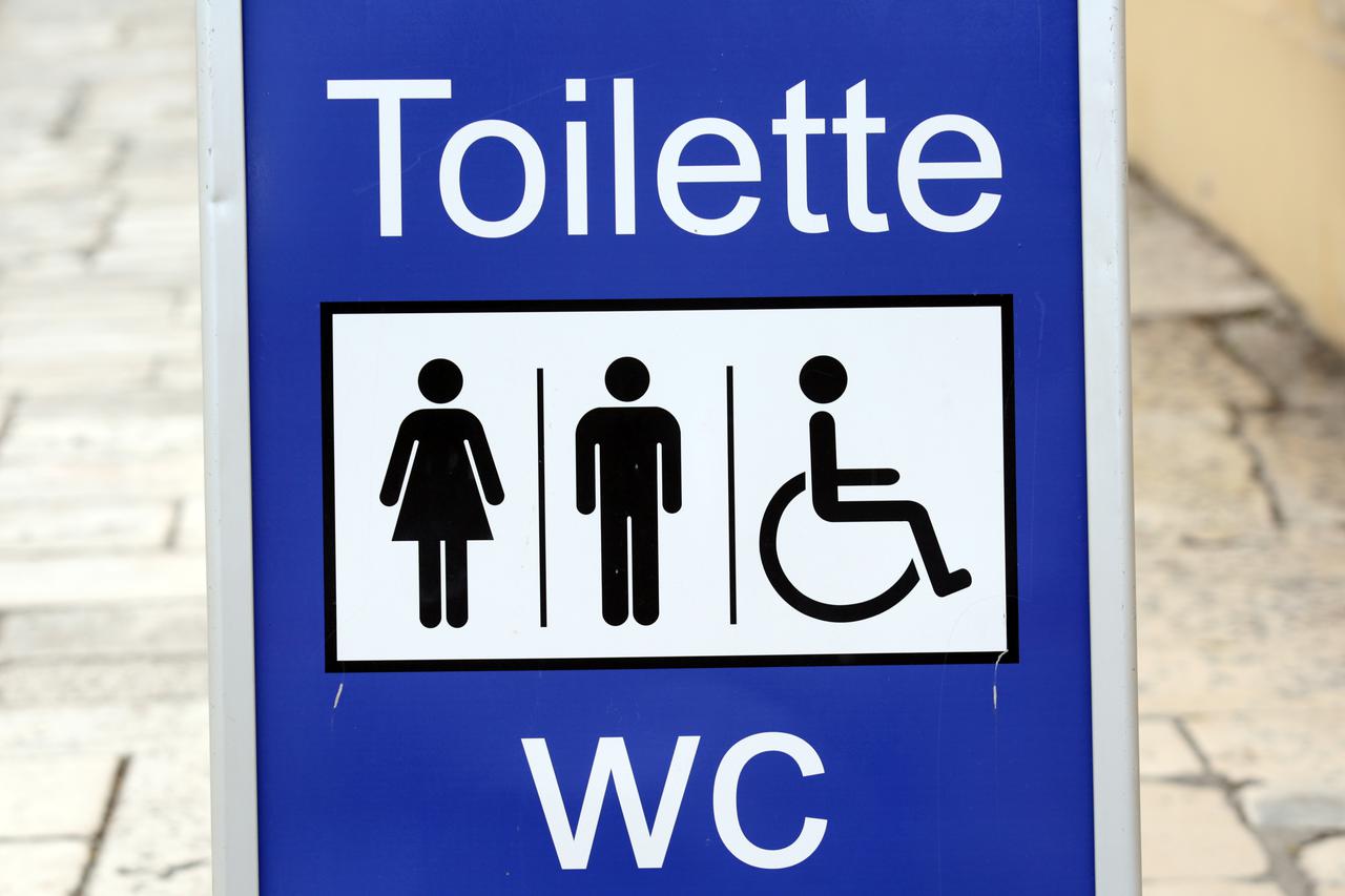 Oznaka za javni gradski WC