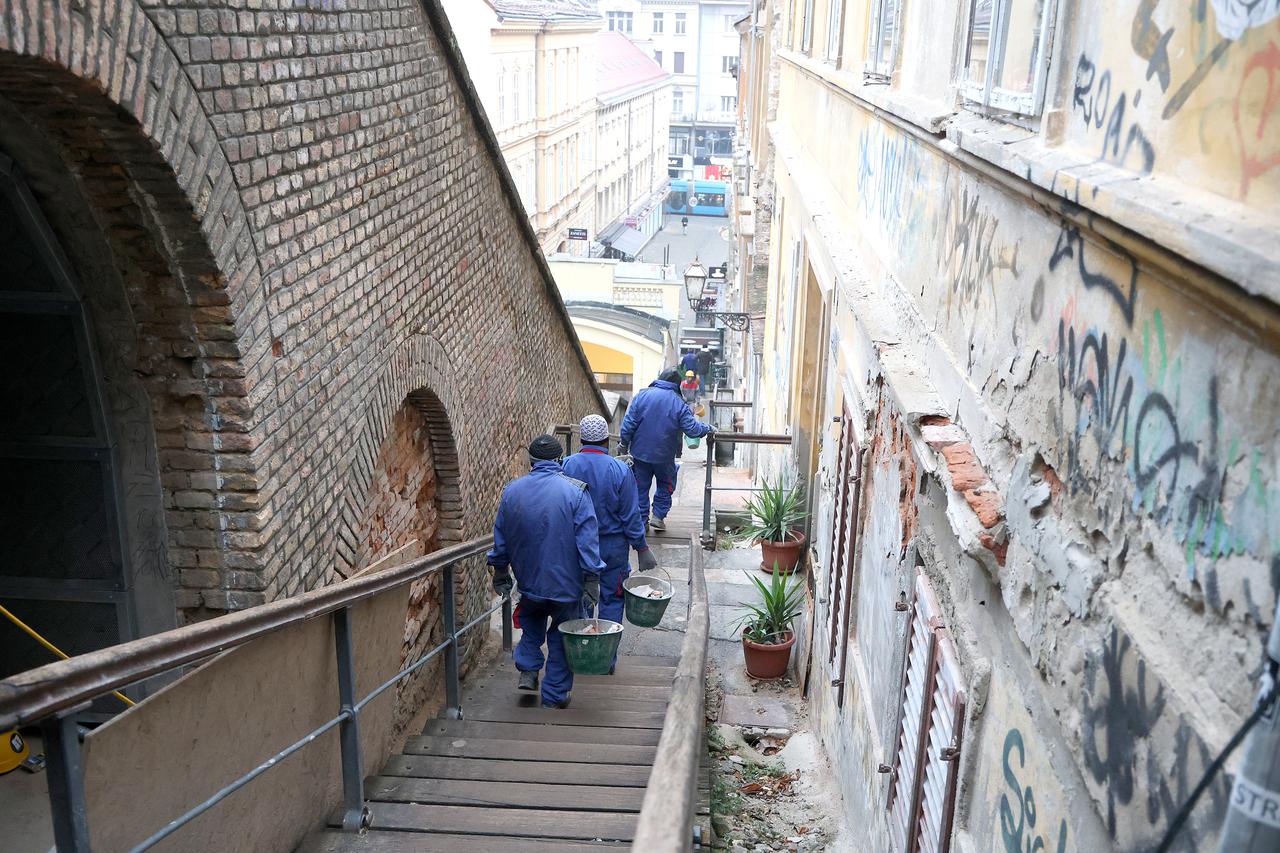 Zagreb: Tomićeve stube idu u obnovu