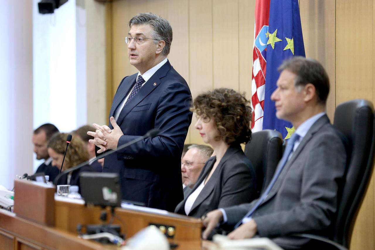 Zagreb: Sabor aktualnim prijepodnevnom poceo novu sjednicu