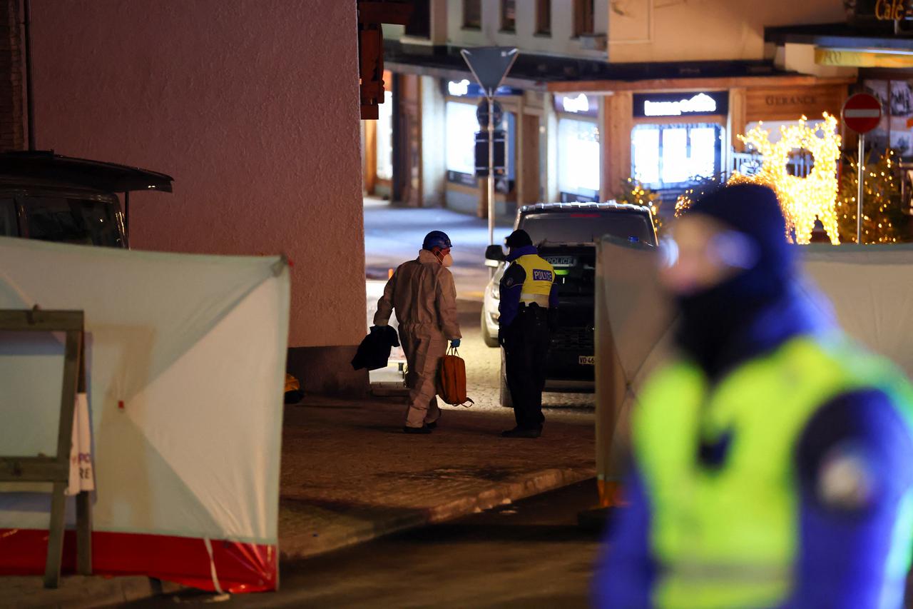 Aftermath of New Year’s Eve party explosion and fire at "Le Constellation" bar in Crans-Montana