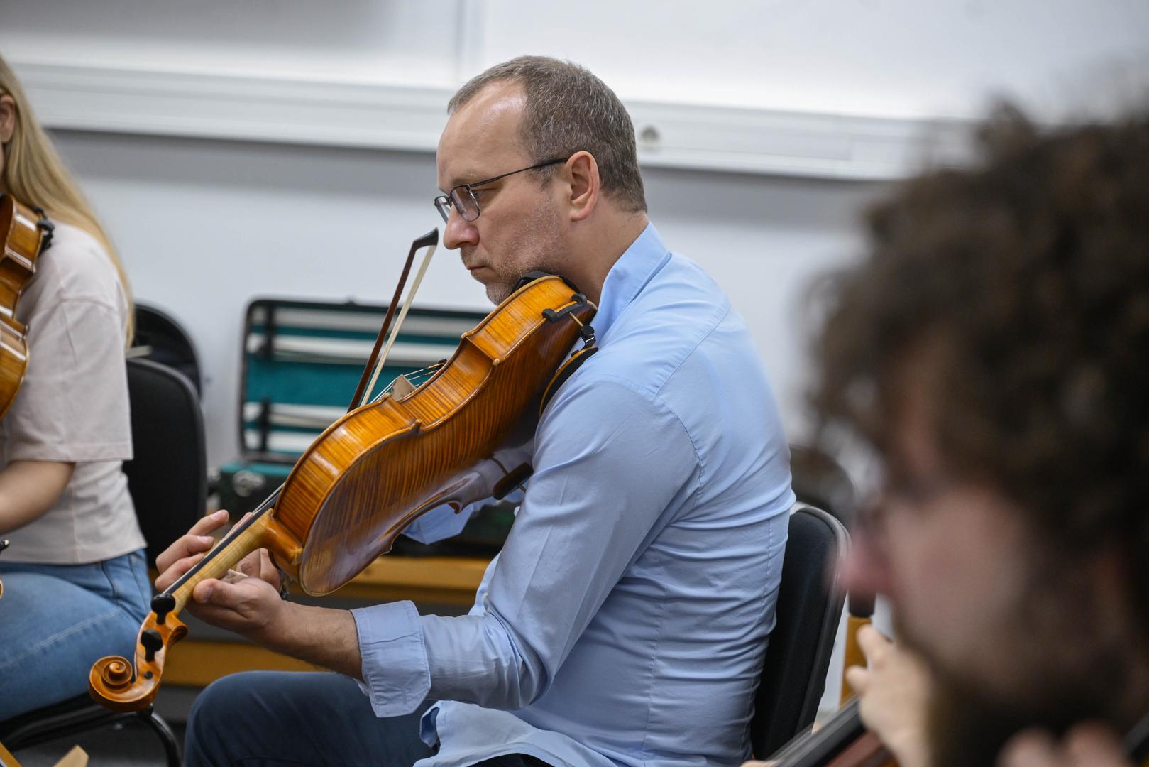 28.05.2026., Zagreb - Svjetski violinist, skladatelj i dirigent Guy Braunstein. Photo: Neva Zganec/PIXSELL
