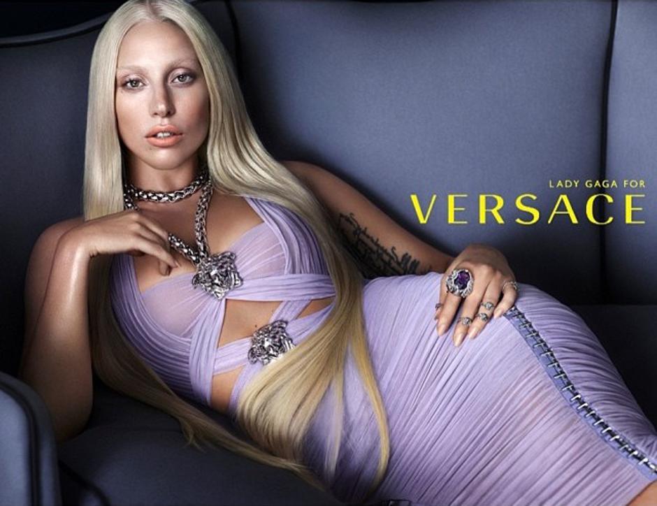 versace lady gaga