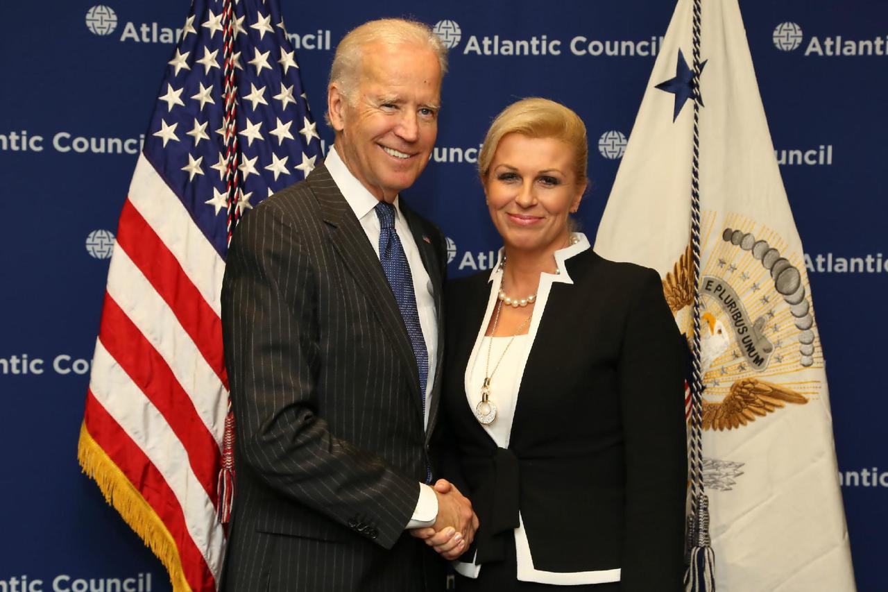 Grabar-Kitarović i Biden
